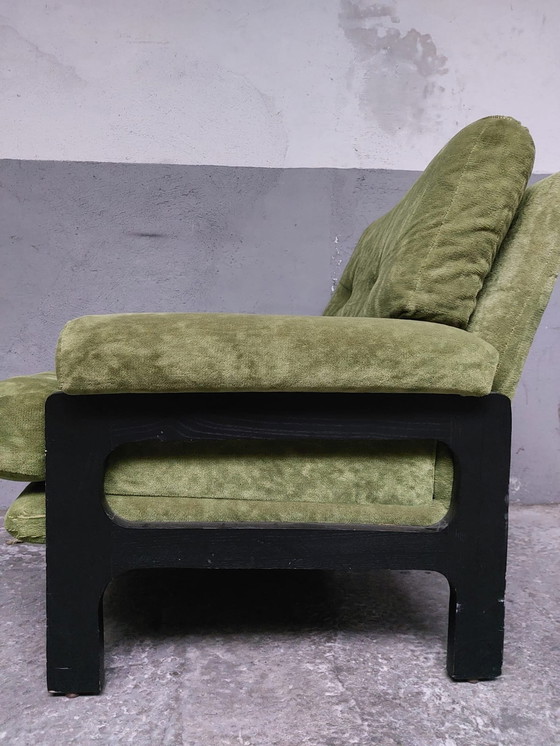 Image 1 of 2 X Mid - Century Green Relax Chairs