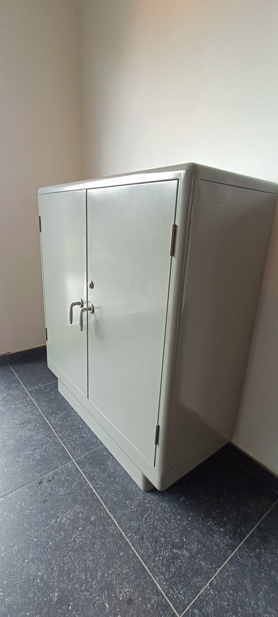 Image 1 of Vintage metal filing cabinet / sideboard