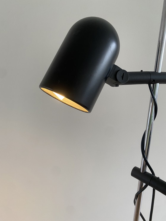 Image 1 of Lampada da terra vintage postmoderna degli anni Settanta.