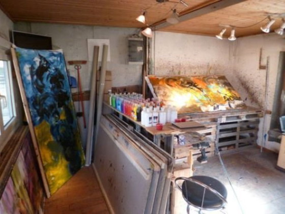Christoph PREIN - Fog Archive XXL - Tela d'Artista – Dipinti e disegni, Canvas (photo 12 of 18)