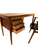 Vintage teak Danish desk, 1960s