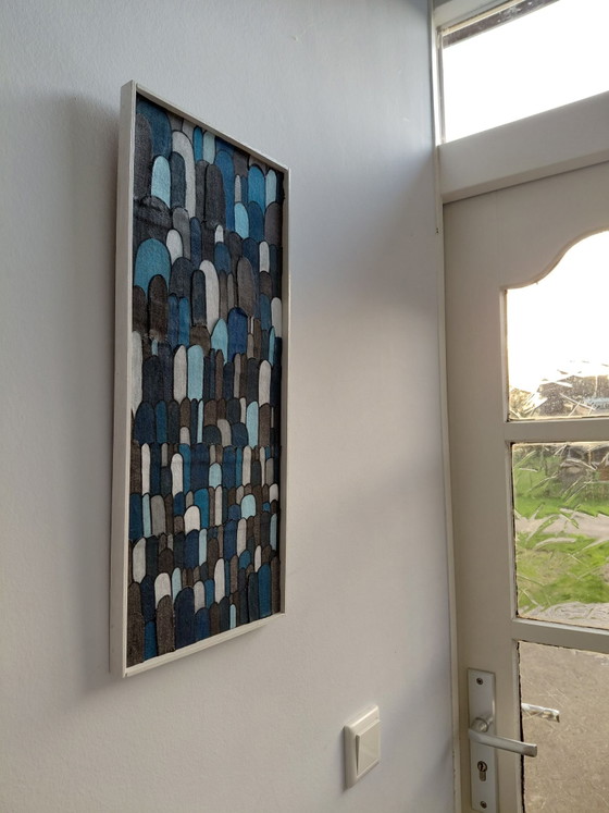 "Denim Rock & Blues" – Gallery Suncorner, Wanddecoratie, Katoen, Textiel (photo 8 of 8)