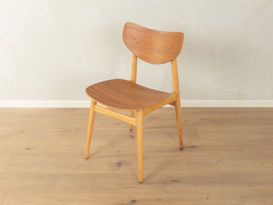 Chaises en contreplaqué des années 1950 – Wellner, Chaises de salle à manger, Wood (photo 4 of 10)