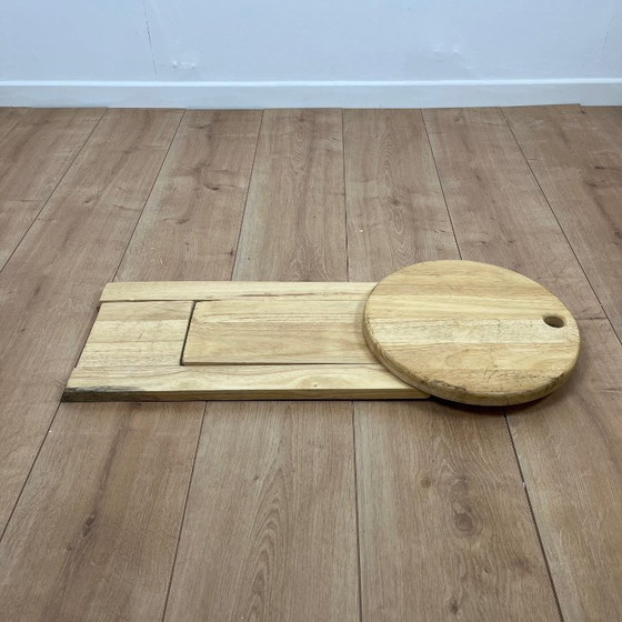 Image 1 of Klappbarer Buchenholzhocker von Roger Tallon für Sentou, 1970/80