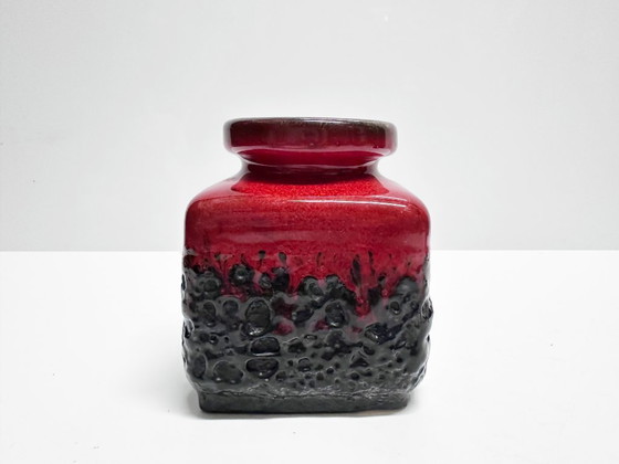 Image 1 of Set of four modernist ceramic vases. Germany, 1960s and 1970s.