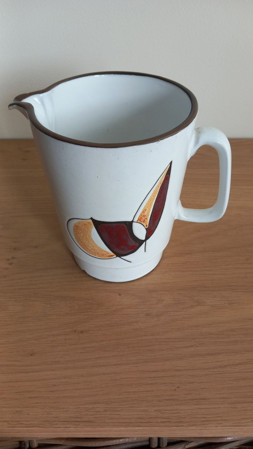 Vintage Mosa Maastricht Keramieken Kan – Model 403 – Jaren '60 Mid-Century Modern