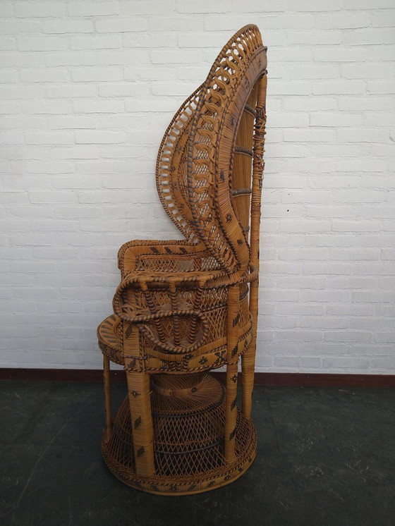 Image 1 of sedia pavone vintage "Emanuelle