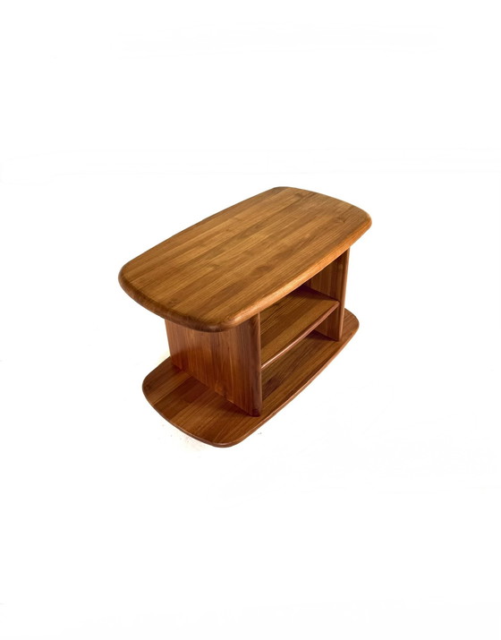 Image 1 of Vintage teakhouten trolley, Toften Møbelfabrik ‘80