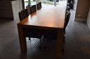 Wooden dining table oak