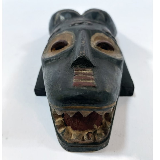 Image 1 of Afrikanische Stammeskunst • Zoomorphe Maske • Gouro • Zamblé • Elfenbeinküste • 1970