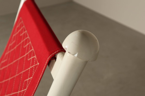 Image 1 of Gilles Sermadiras for Maison et Jardin, “Deauville” rocking chair, France