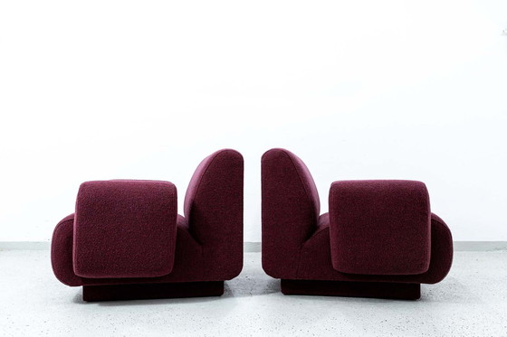 Image 1 of Paar modulaire loungestoelen van Eberhard Geißler, Oelsa, Duitsland, jaren 1970