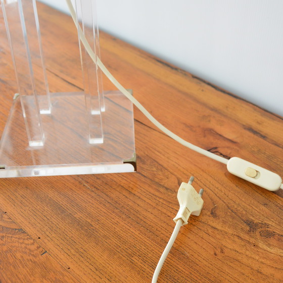 Image 1 of Cristal" table lamp David Lange Vintage 1970s