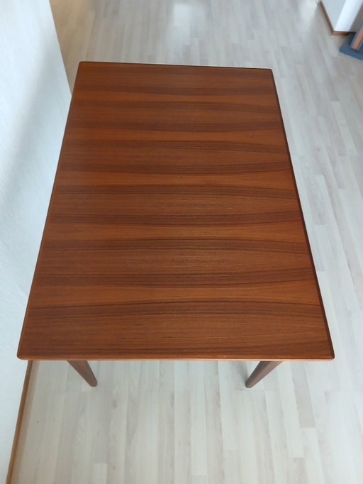 Dining Table Teak - Topform - Extendable - Vintage