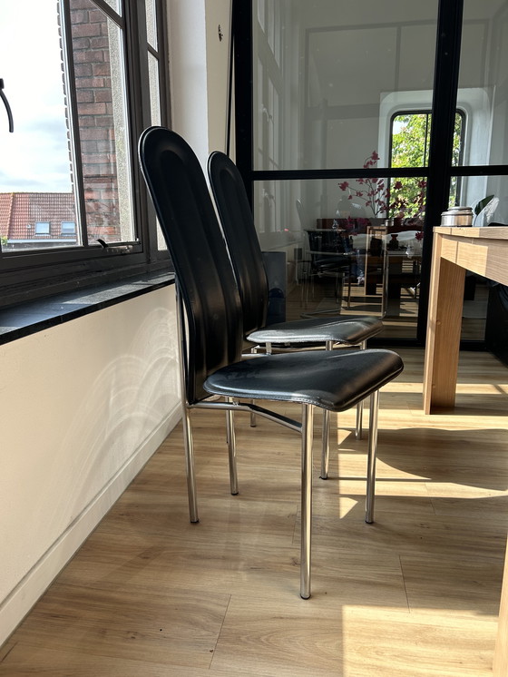 Image 1 of 4x Stühle im 80er Jahre Stil