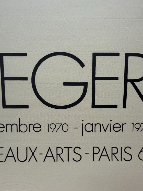 Fernand Léger (1881–1955), Dessins, 1970, Exhibition Poster, Printed in France – Paper (photo 6 of 12)