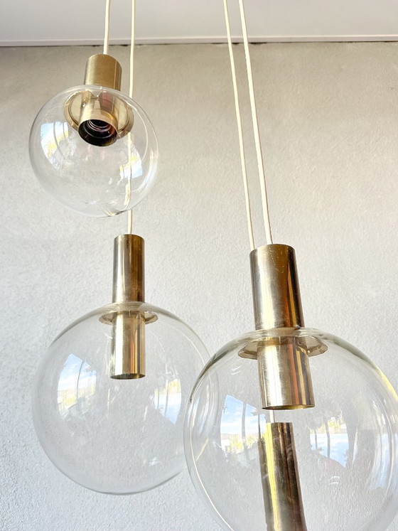 Vintage Glashütte Limburg Cascade Lamp – Pendant lamps, Metal (photo 15 of 15)
