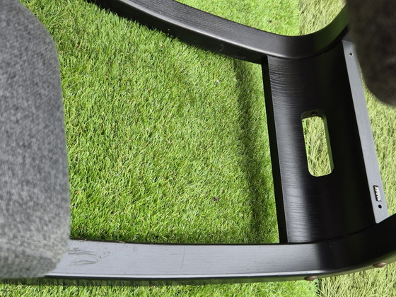 Image 1 of Chaise à genoux Varier, chaise ergonomique grise et noire
