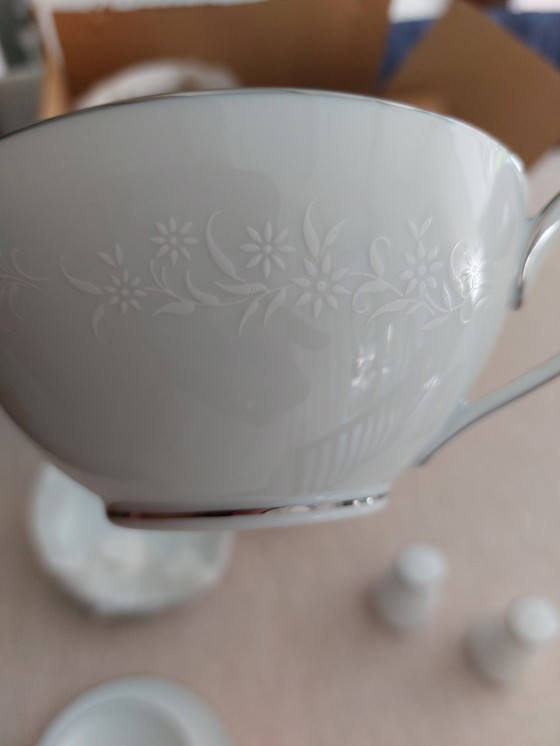 Image 1 of Four ZYLSTRA Japanese vintage cup and saucer