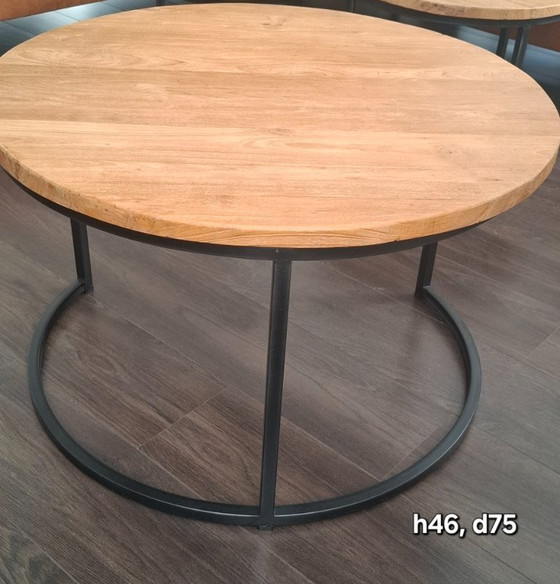 Image 1 of 3 teak tables