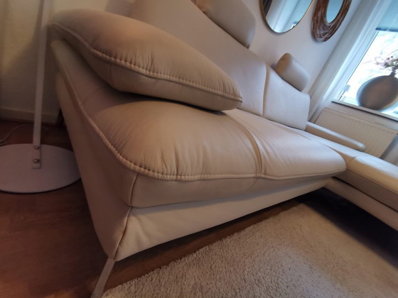 Divano angolare ARZONA di Dieter Knoll in pelle beige – Divani angolari, Leather, Metal (photo 23 of 25)