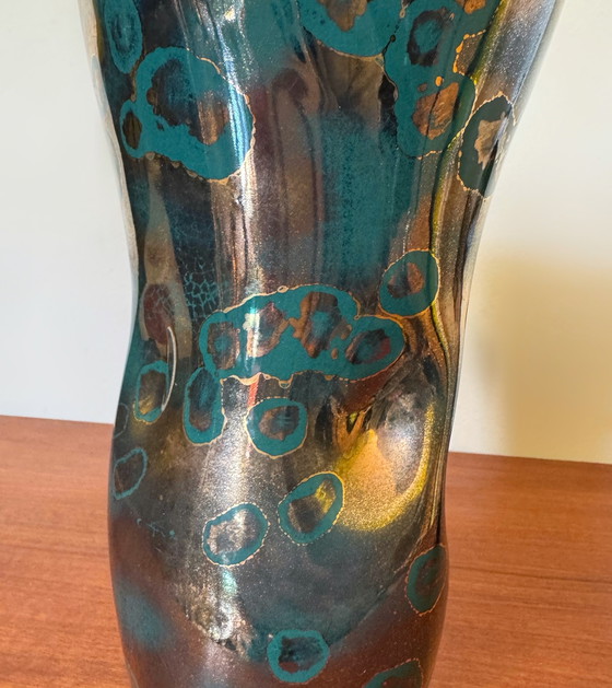 Image 1 of Arts Céram Grand Feu Art Deco Vase