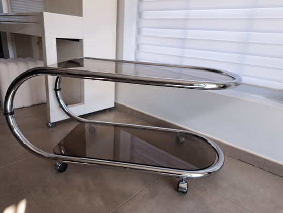 Marca de diseño italiana Gallotti & Radice – Carritos de bar, Glass, Metal (photo 4 of 5)