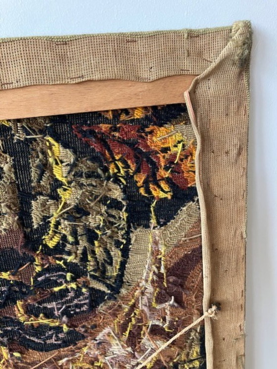 Image 1 of Gran tapiz antiguo al estilo de Jean Claude Duprez.