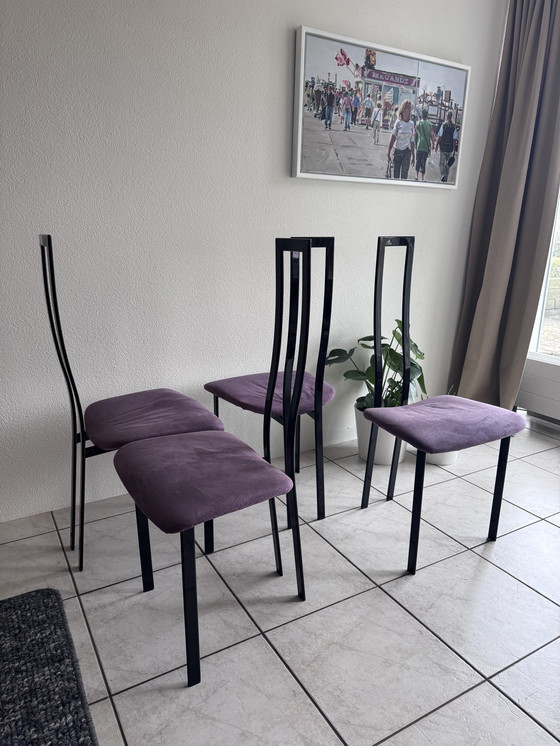 Image 1 of Set de 4 Stoelen Originele Cattelan Italia 'Carré'