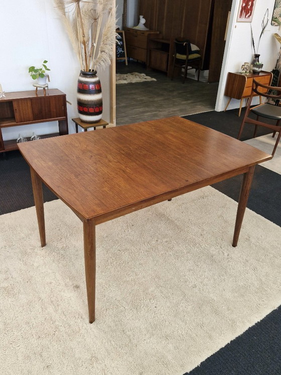 Image 1 of Vintage Danish Extendable Dining Table – Arne Hovmand-Olsen