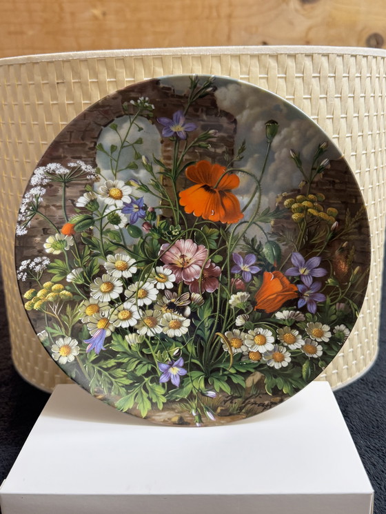 Image 1 of 🌸 “Wild Beauty” | Fürstenberg collector plates | Limited Edition | Complete and rare series | New