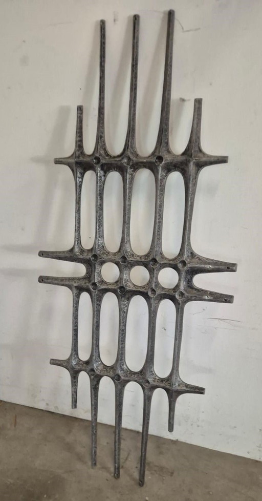 Brutalist Wall Sculpture