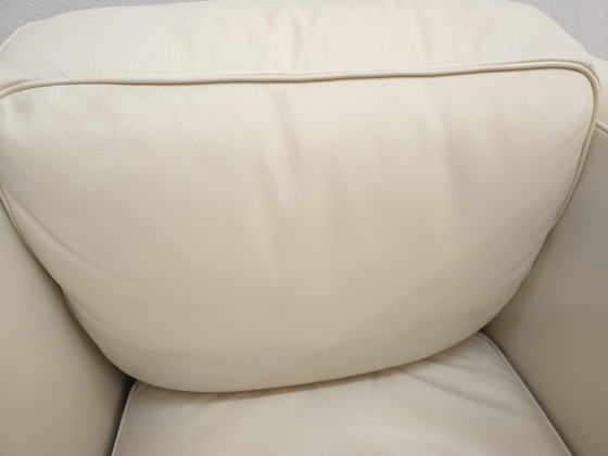 Image 1 of Fauteuil Poltrona Frau Twice Designer Fauteuil en cuir