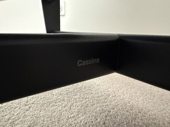 Image 1 of Tumbona Le Corbusier LC4 en piel negra.
