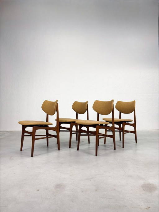 Ensemble de chaises à manger 'Hamar' par Louis van Teeffelen