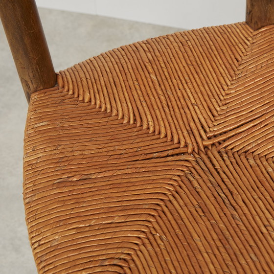 Image 1 of Charlotte Perriand Bauche Nr. 19 Stühle, Frankreich, 1950er Jahre