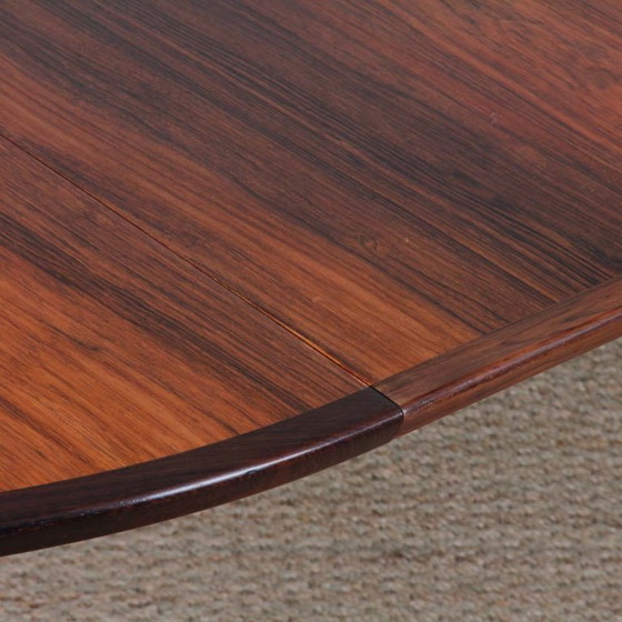 Image 1 of Scandinavian dining table by Henry Rosengren Hansen, 1960