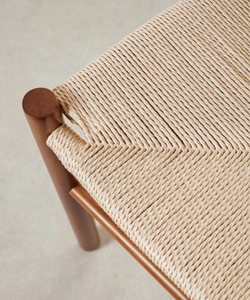 Sedia Alba in legno e corda – stile naturale/scandinavo