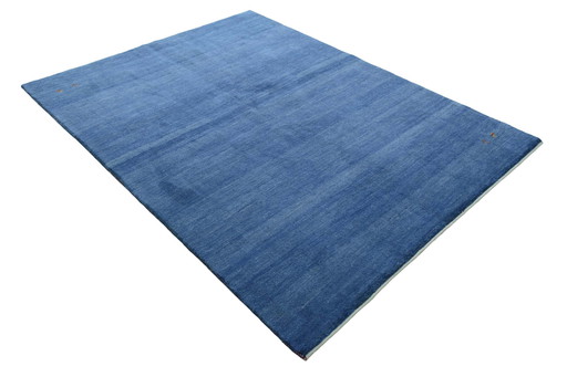 Handgeknoopt Gabbeh Loribaft Vloerkleed - Nieuw, Blauw, 250 X 196 cm