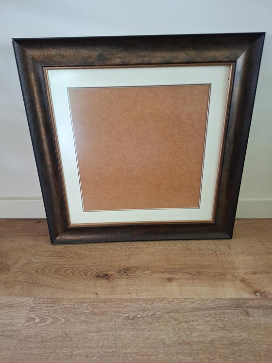Grote Luxe Fotolijst / Schilderijlijst Met Glas En Passe-Partout – Lijsten, Other (photo 4 of 5)