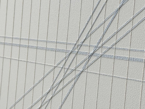 Image 1 of Geometric relief work by Rolf Forster, 1992