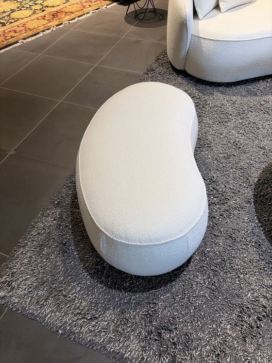 Image 1 of Ronde vorm Bank con voetenbankje
