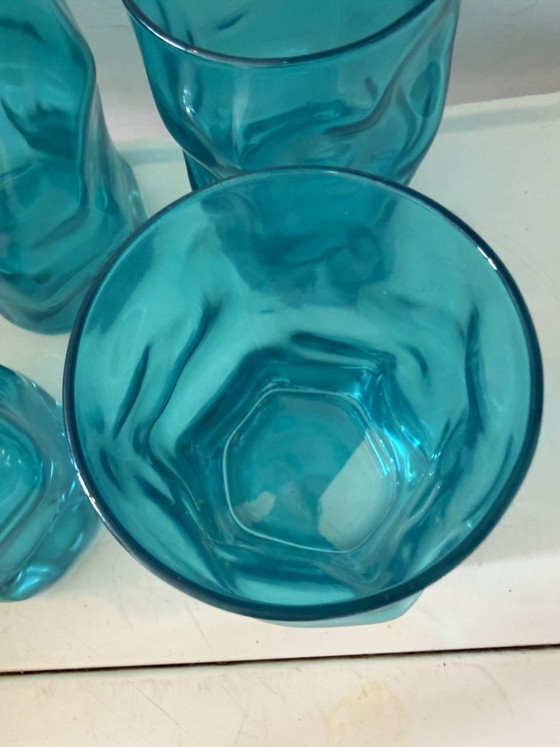 Image 1 of Bormioli Rocca Azur vidrio azul italiano
