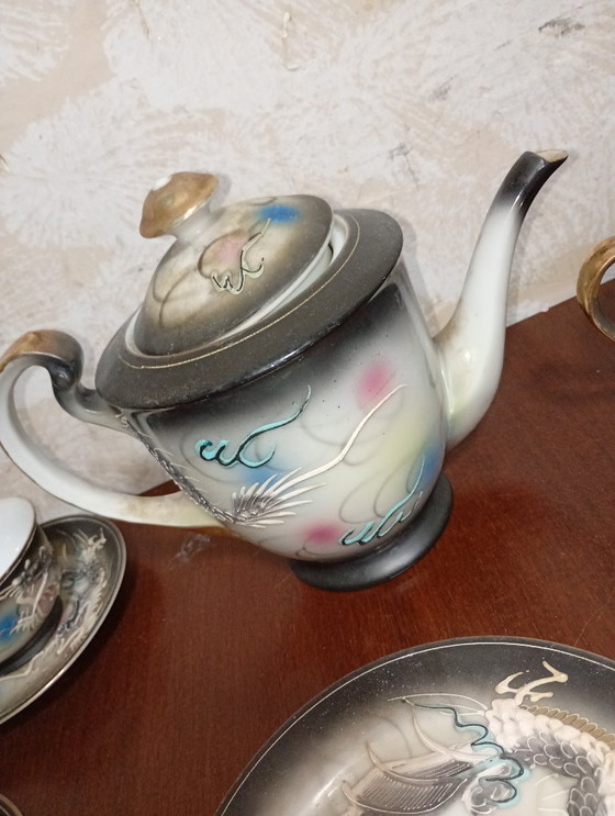 Image 1 of Juego de café y té japonés Satsuma