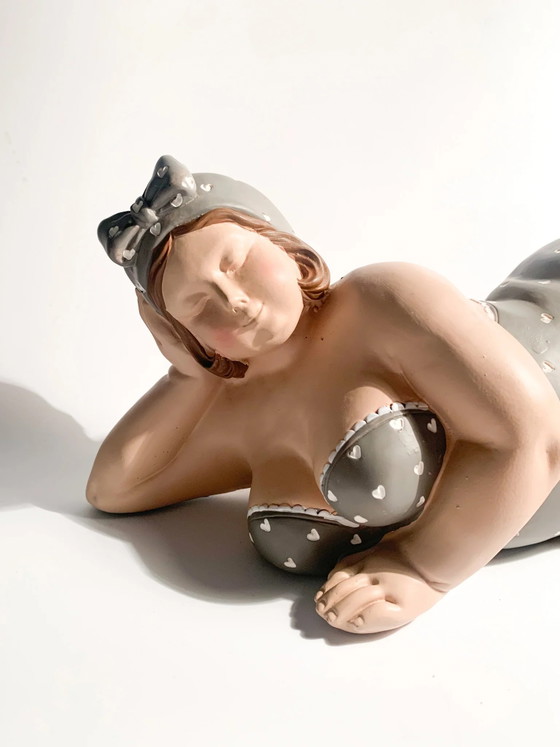 Sculpture de femme allongée attribuée à L'Acquilone, années 2000 (photo 2 of 11)