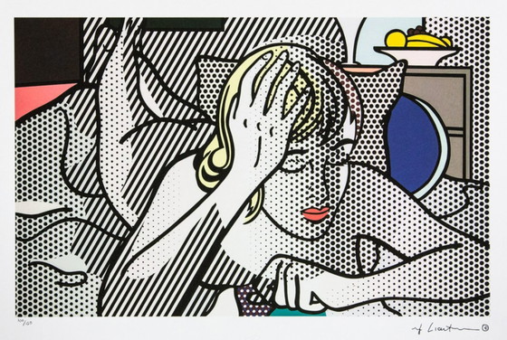 Image 1 of Roy Lichtenstein 'Thinking Nude'