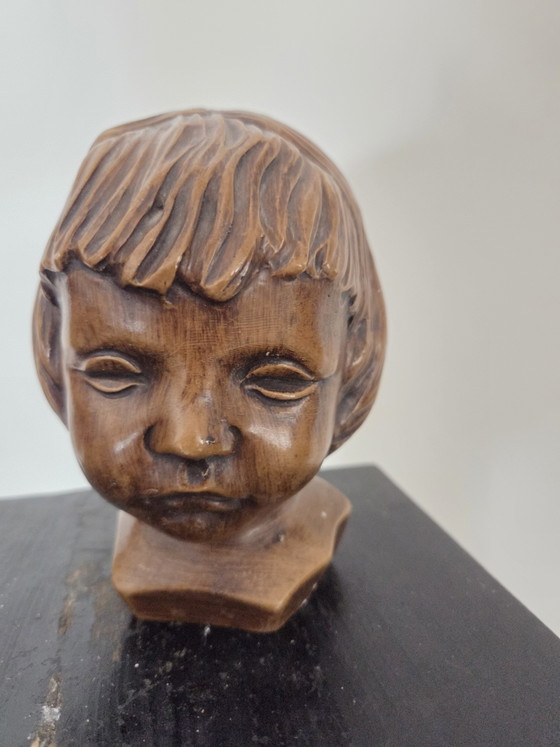 Image 1 of Testa di bambino vintage di Paridon