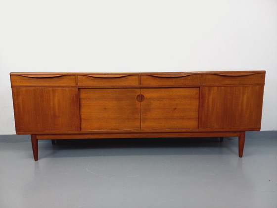 Image 1 of Scandinavian teak sideboard from the 60s by Danish designer Johannes Andersen for Samcom