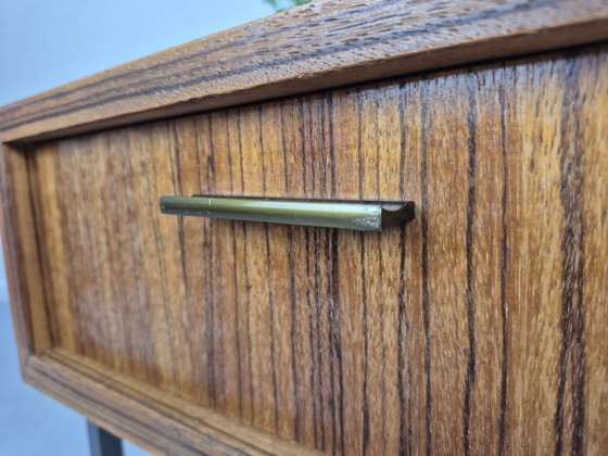 Vintage cabinet/Nightstands/side table Pastoe style. – Metal, Wood (photo 6 of 14)