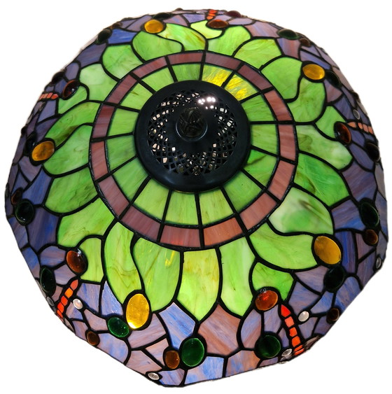 Image 1 of Beautiful Tiffany-style table lamp 60x40